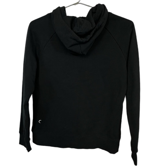 Nice High End Black ZYIA Active Moon Mountains Logo Women’s S Hoodie MINTY - Picture 2 of 5